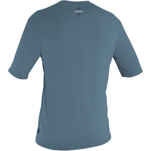 2026 O'Neill Mens Hyperfreak Skins Short Sleeve Sun Shirt 5693 - Blue Fusion